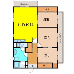 ユートピア東照苑の物件間取画像